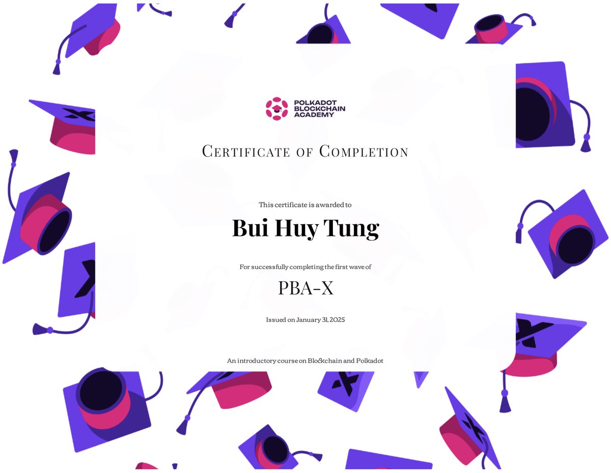 PBA-X Graduated 🎓
