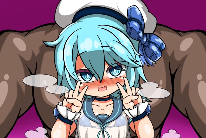 #今月かいた絵を晒そう ましゅー殿からのご依頼とマチュとよその子のskebでした!石患っちゃって後半まじでほぼ何もできなかった!!!悔しい 