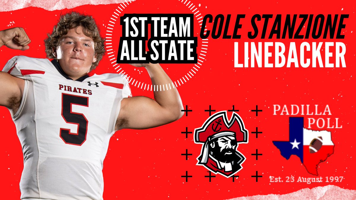 The school record holder for tackles in a season is recognized as 1st Team All State! Congrats <a href="/cole_stanzione/">Cole Stanzione</a> !