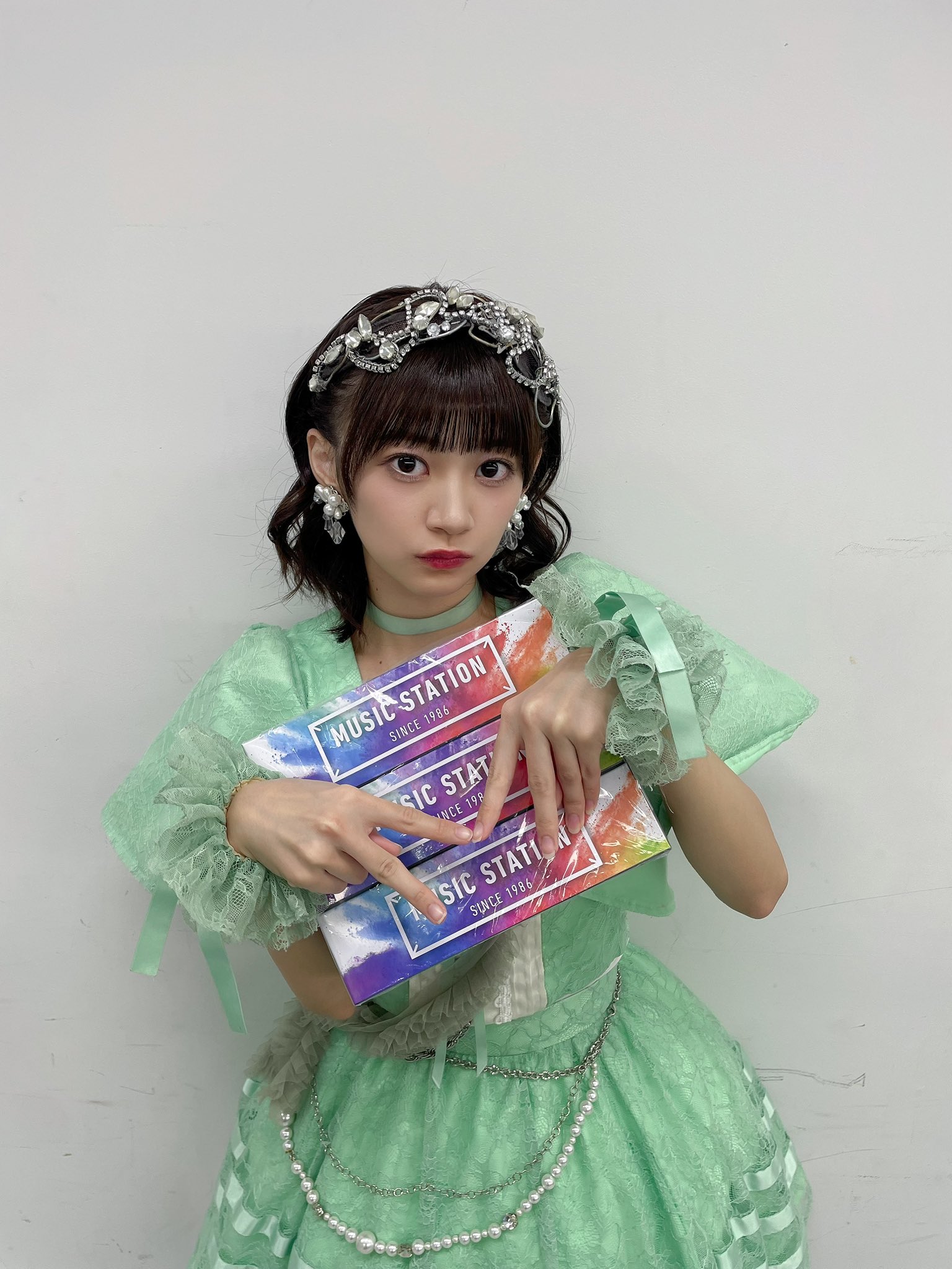 板倉可奈 投げ込む Cutie Street ペンライトver2 板倉可奈リボン