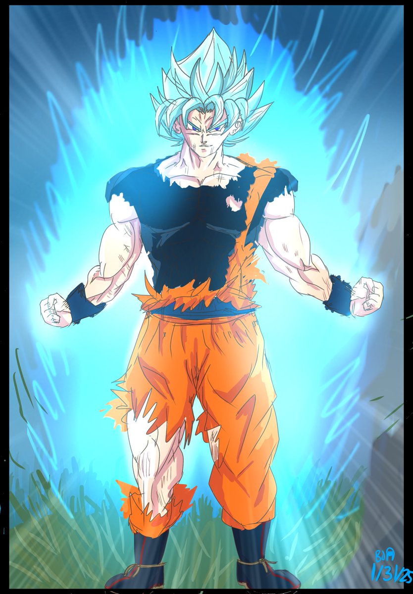 im back
i drew goku again(after 2 years) lol

#goku
#DragonBallZ 
#DragonBallSuper