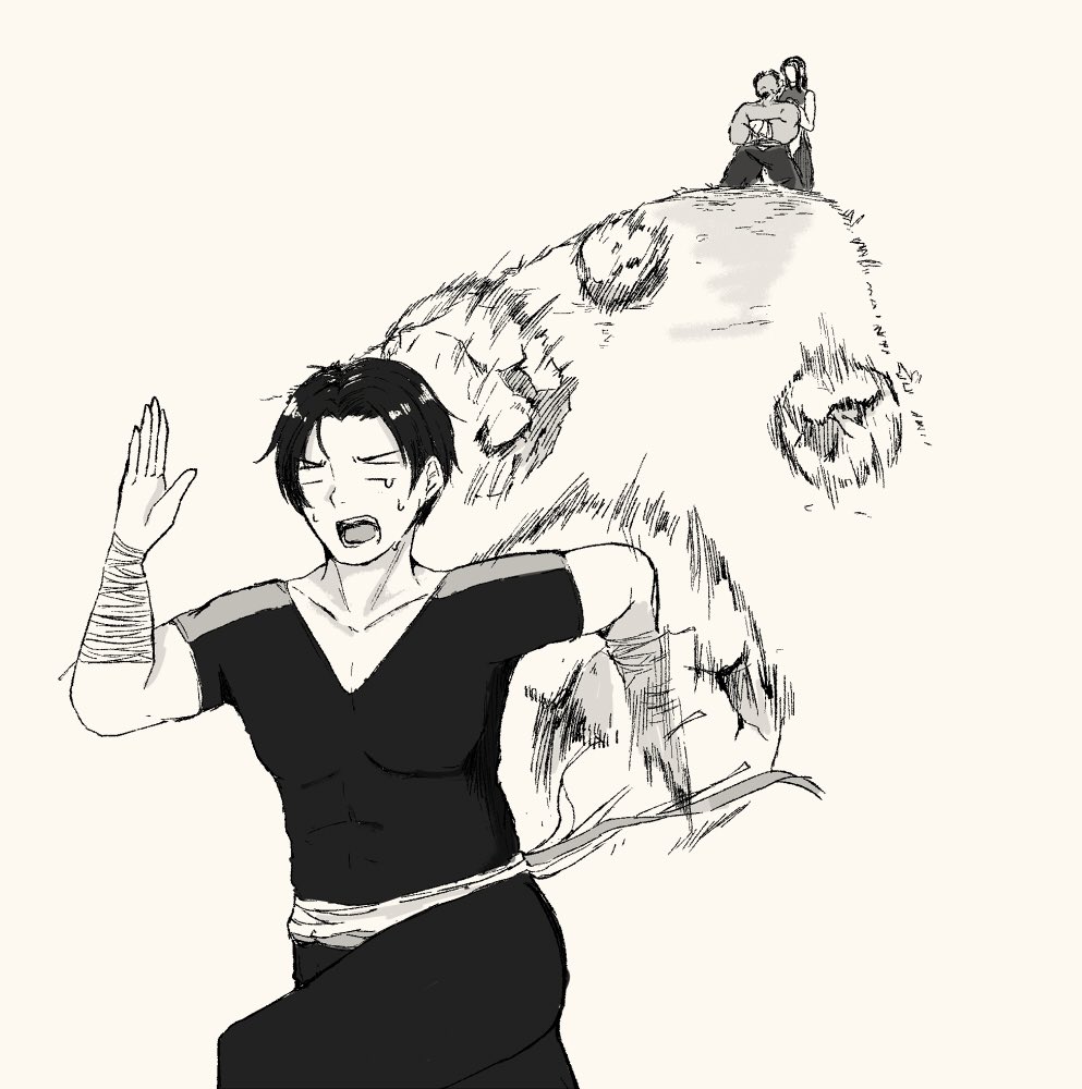 その他(恥ずかしいので夜中に投稿したやつ)

 #今月描いた絵を晒そう 
