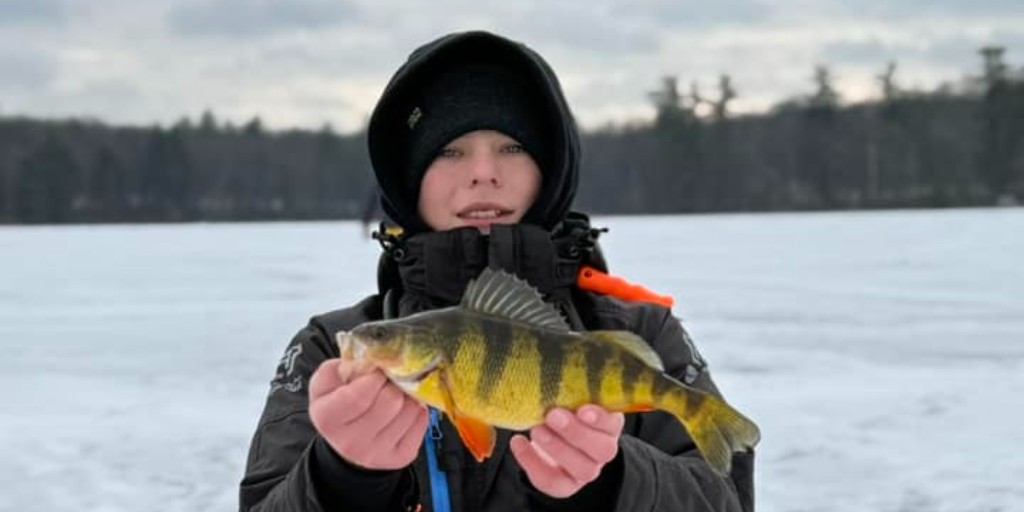 pafishandboat's tweet image. John and his 12-year-old son went ice fishing! 🎣 He’s passing down the tradition he enjoyed with his dad in the '80s. He loved the fish fry!  #FishFriday #PAFishandBoat #IceFishing