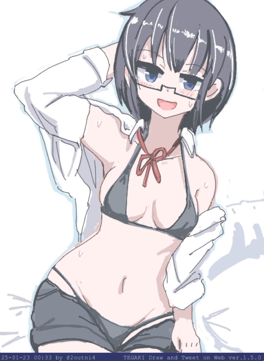#今月描いた絵を晒そう 蘇るカガクチョップ衝動(そして劣情) 