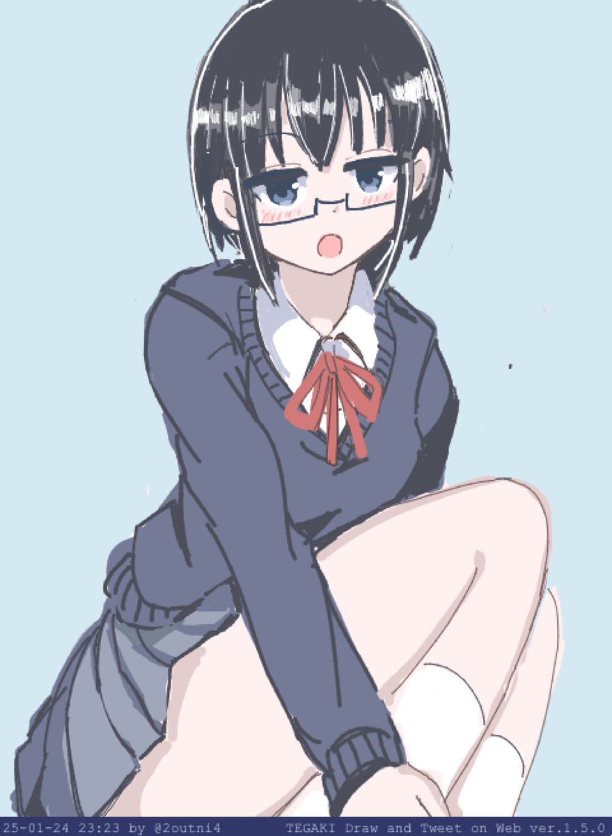 #今月描いた絵を晒そう 蘇るカガクチョップ衝動(そして劣情) 