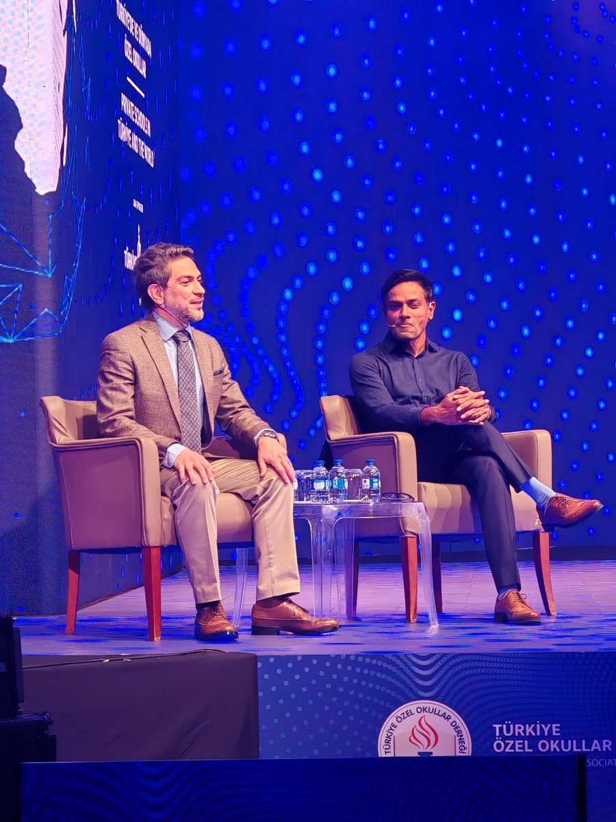 #GAES2025 <a href="/Alp_Koksal/">Alp Köksal</a> "Teknolojiyi kötü kullanırsanız, kötülük doğar. İyi kullanarak iyi bir dünya yaratabiliriz."  ⁠
<a href="/KhanAcademyTR/">Khan Academy Türkçe</a>