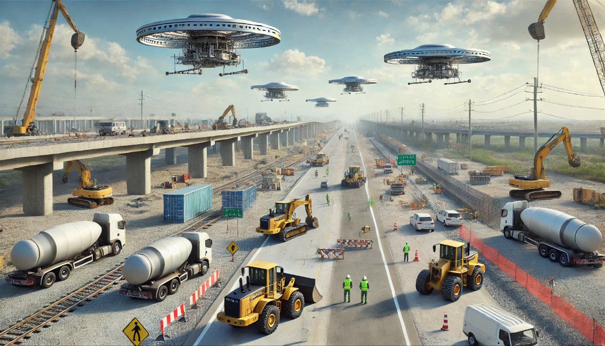 InfoSchweiz's tweet image. 🚧 Ohne Bauarbeiter: China baut 157 km Autobahn völlig autonom! 😳👉 conviva-plus.ch/?page=3682

🤖 Nur mit Drohnen, Roboter &amp;amp; KI.
❌ Werden Bauarbeiter bald überflüssig?