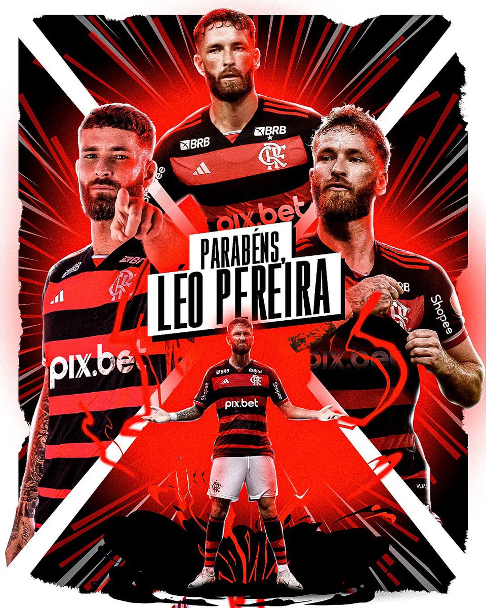 Ele vence e vence com o Manto Sagrado! Hoje é aniversário do zagueirão Léo Pereira, que já conquistou 10 títulos pelo MENGÃO! 

Parabéns, felicidades e SRN, Léo! 👏🎂❤️🖤

#CRF