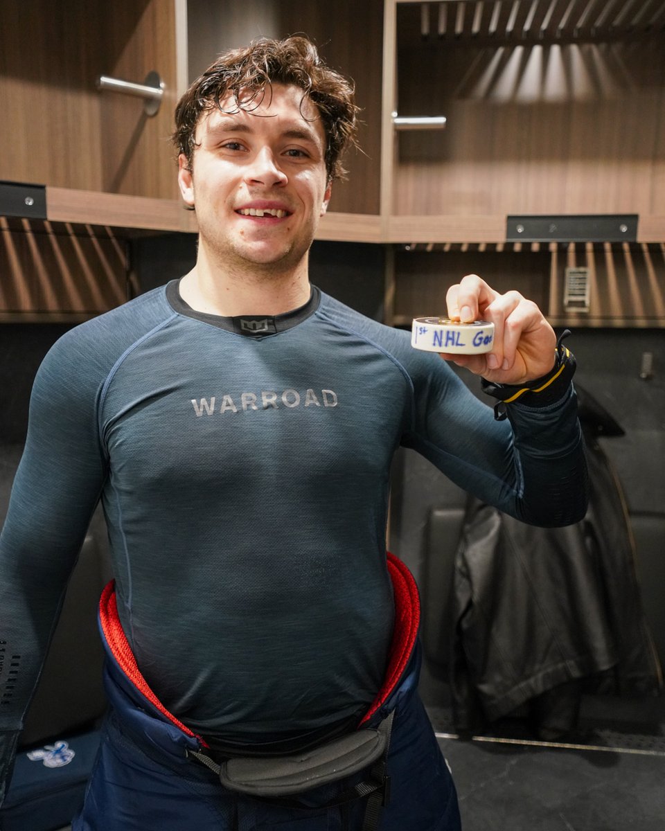 ✅ First <a href="/NHL/">NHL</a> game
🚨 First <a href="/NHL/">NHL</a> goal

CONGRATS FORDO!