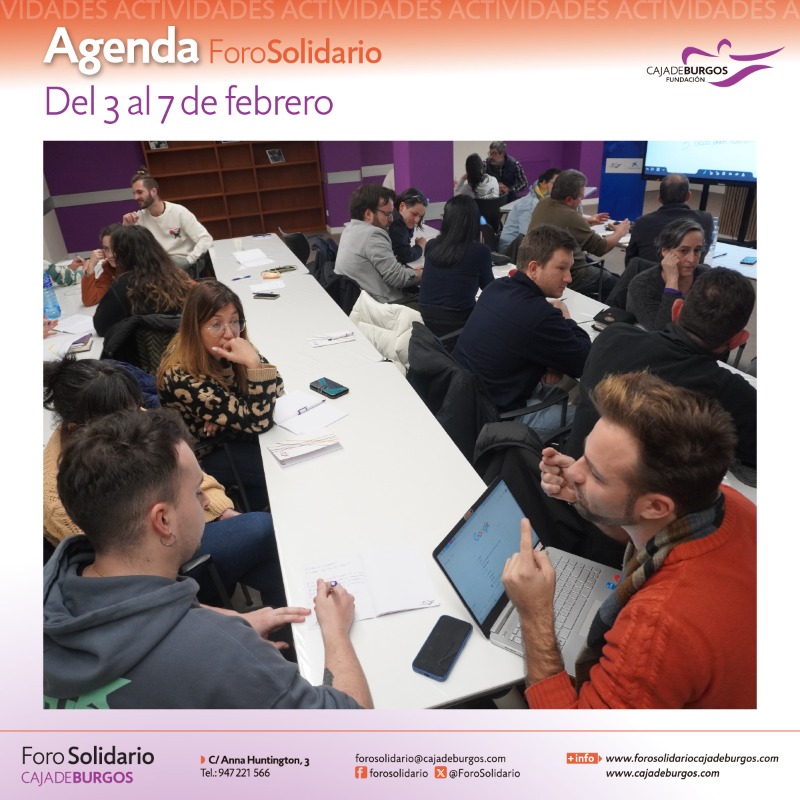 ForoSolidario's tweet photo. Estrenamos mes poniendo la asistencia y solidaridad en el foco 🙌🫶
👉 Consulta nuestras formaciones para entidades sociales #innovaSocial, actividades para +60 #ProgramaRECREA, programación con asociaciones de Burgos... ¡y mucho más!
