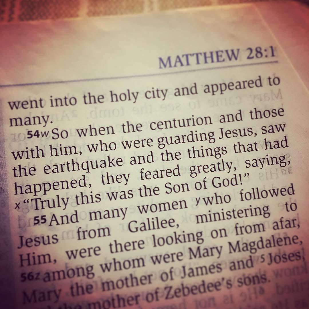 The irony of the Crucifixion is: 

The guy who probably understood the least of what was going on, understood the most of what was going on. 

#Pagans #Spirit