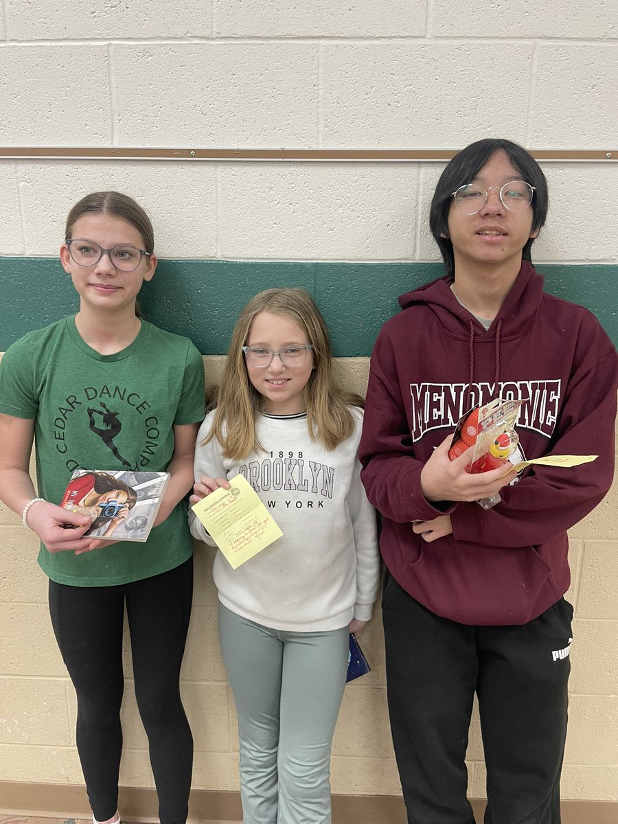 This week’s recipients of Doing What’s Right Matters!