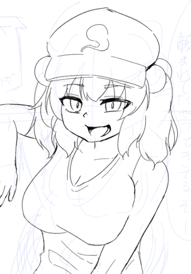 #今月描いた絵を晒そう

夏コミ原稿進めてるぞ 