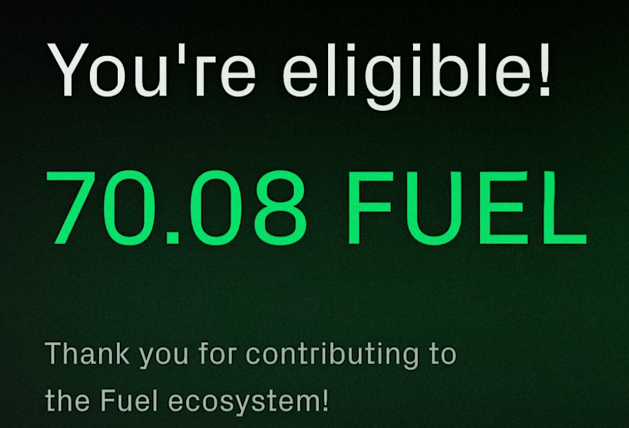 Trisetyobudi2's tweet photo. 🔥 Fuel Token Airdrop Alert! 🔥

Are you ready to power up your portfolio with $FUEL tokens? 🌐 Visit https://t.co/2PyiTSpx4L to claim your tokens and be part of the Fuel ecosystem. Let's ignite the future together! 🔥🚀

#CryptoAirdrop #FuelToken #Blockchain https://t.co/xCJYV0hfEU