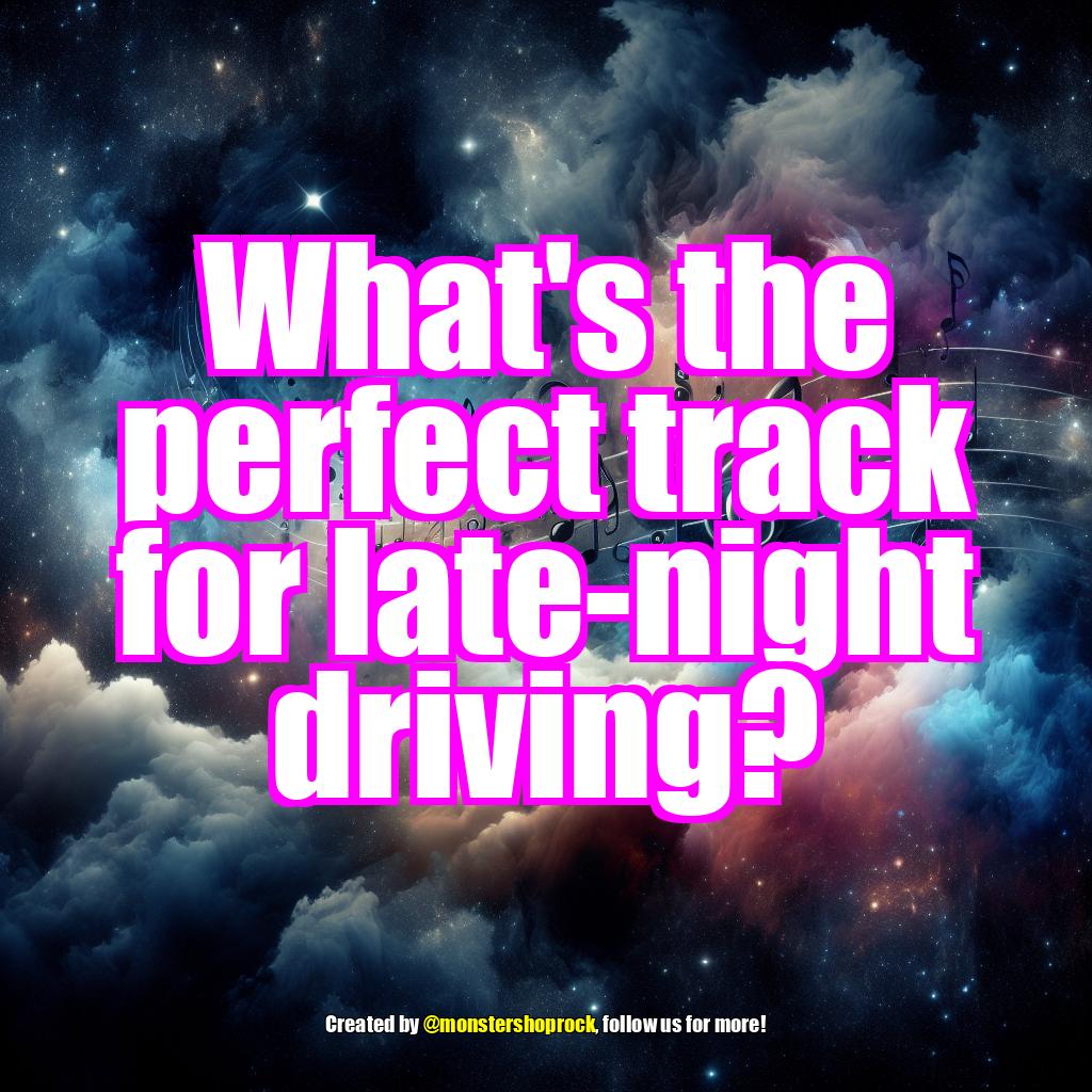 RiffologyPod's tweet photo. What's the perfect track for late-night driving?
Please share and follow us for daily album releases and more music content!
#LateNightDrives #NightDriveVibes #RoadTripMusic #DrivingPlaylist #ChillVibes #MusicLovers #PerfectTrack #DriveSafe #NightOwls #MusicForTheRoad https://t.co/hxj5yn7JdO
