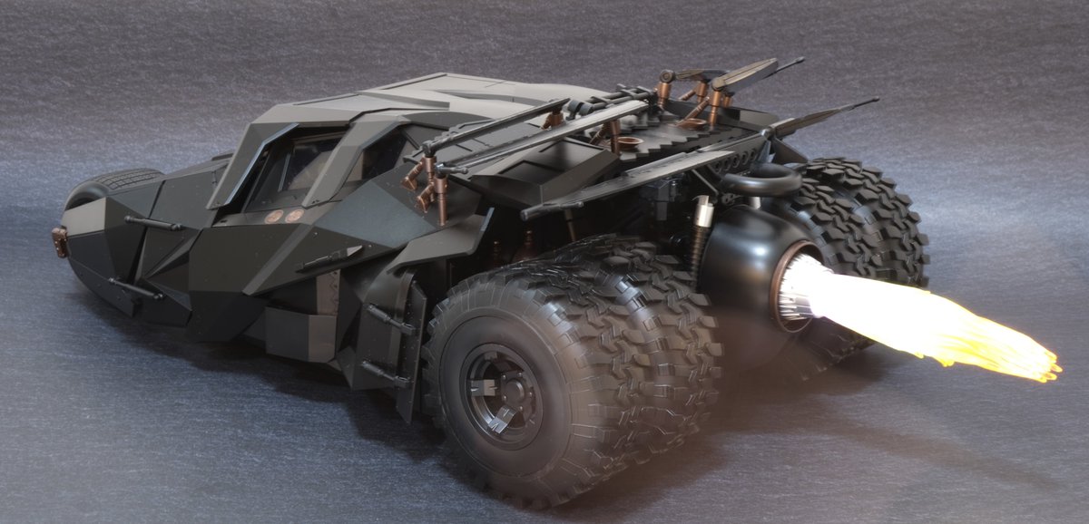 創世模王(Modoking)の1/12バットモービル・タンブラー、完成！ 乗れる