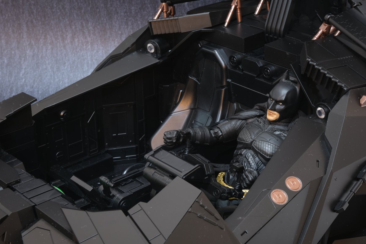 創世模王(Modoking)の1/12バットモービル・タンブラー、完成！ 乗れる