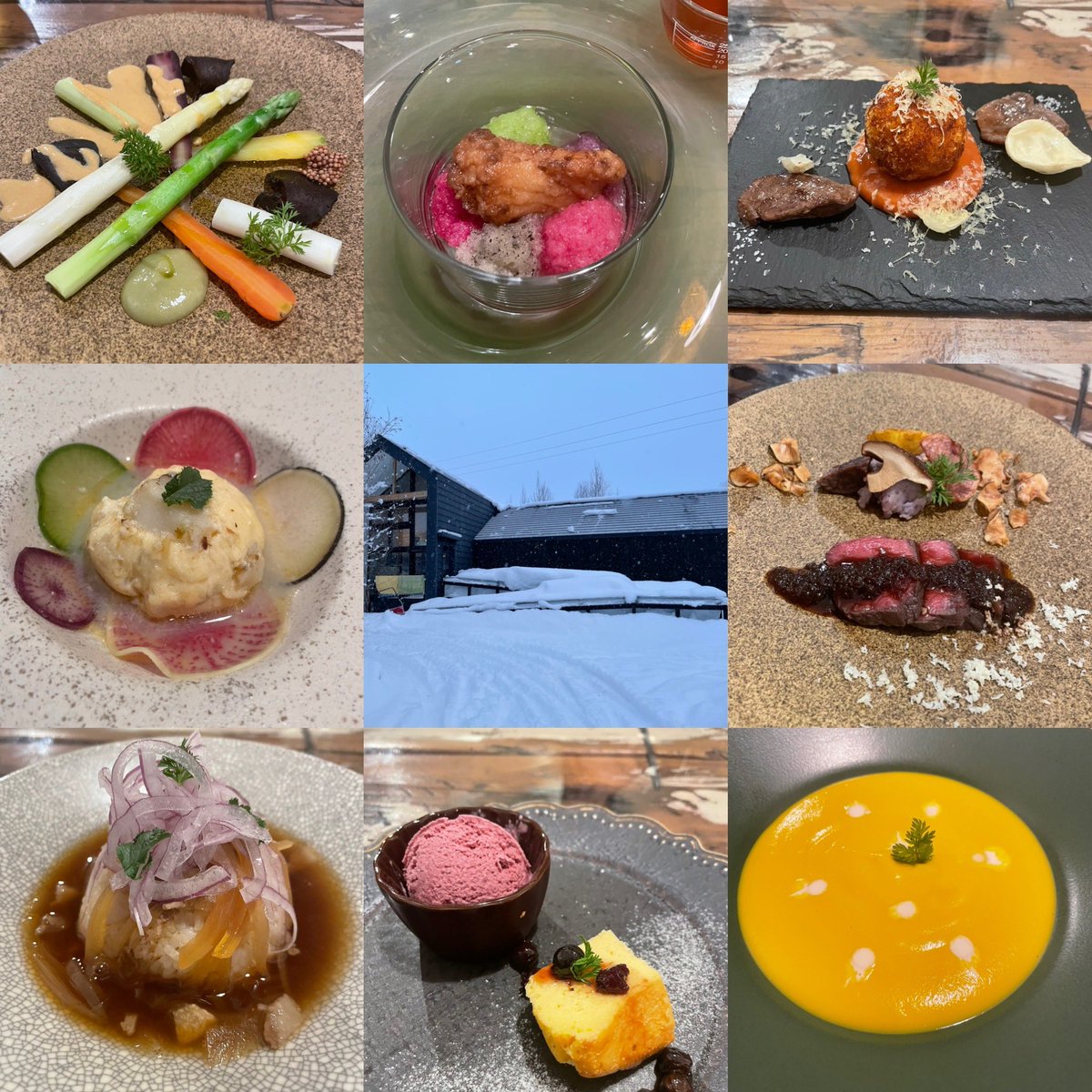 kankan670's tweet photo. 雪とサウナと美味しい料理
ゆっくり宿でリラックス
#oneandonly #美瑛 #宿 #オーベルジュ #冬 #北海道 https://t.co/trr4ZBylpB