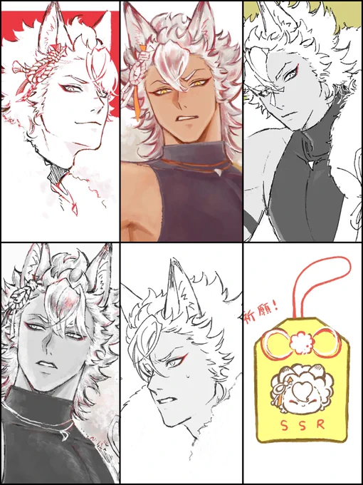 1月を生きた証🎍
#今月描いた絵を晒そう 