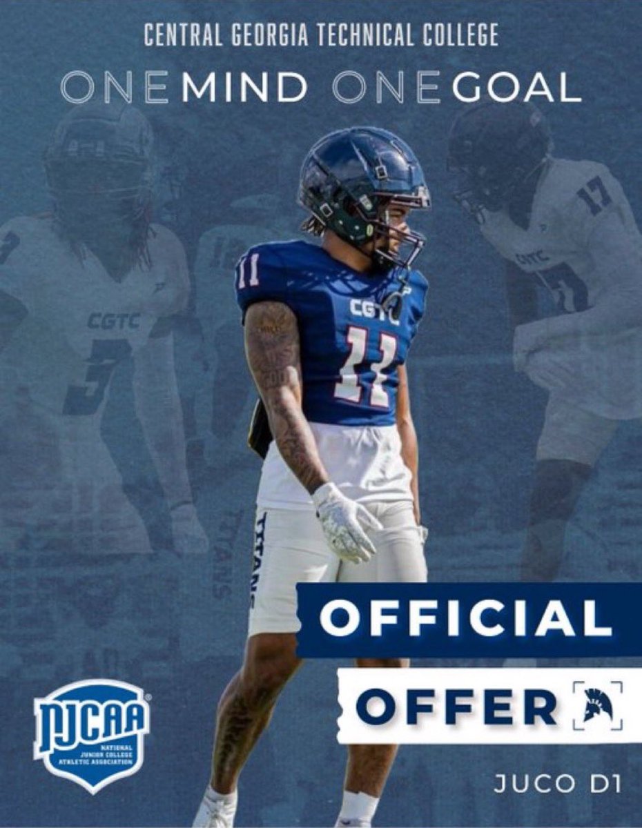 Trenton rhodes (@imtrentonrhodes) on Twitter photo AGTG!!! Blessed to receive an offer from Central Georgia tech 🙏🏽 <a href="/CoachKato97/">Coach Kato Hitson</a> <a href="/CGTCAthletics/">CGTC Titans</a> <a href="/coachtwelch1/">coachtwelch</a> <a href="/TrainerOfSpeed1/">Coach James</a> <a href="/DennisKnightSMN/">Dennis Knight</a> AGTG!!! Blessed to receive an offer from Central Georgia tech 🙏🏽 <a href="/CoachKato97/">Coach Kato Hitson</a> <a href="/CGTCAthletics/">CGTC Titans</a> <a href="/coachtwelch1/">coachtwelch</a> <a href="/TrainerOfSpeed1/">Coach James</a> <a href="/DennisKnightSMN/">Dennis Knight</a>