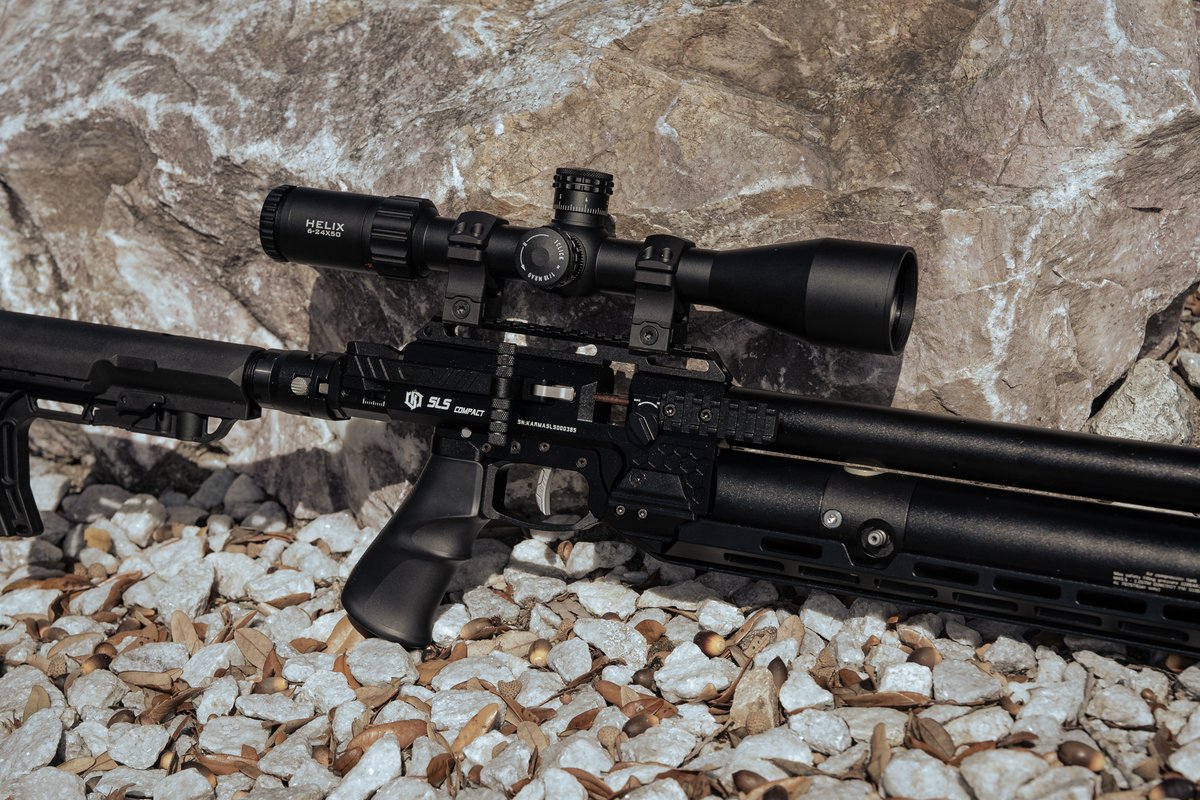 _DonnyFL's tweet image. The Karma SLS can take a 310 Bar / 4500 PSI fill and with a broad range of tuning pressure and an easy-to-adjust regulator! Tons of shots per fill!

#KarmaSLS #Airgun  #AirCompression #SafetyFirst #HighPressure #PrecisionShooting