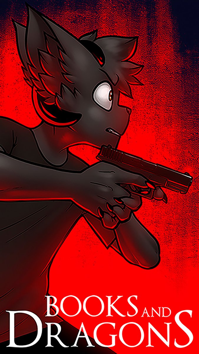 Some of you already know this but I have a comic series that I've worked on about 10 years ago called Books and Dragons.   I'm back on it now and plan on updating it monthly.  

If you wanna check it out, here's the Webtoon: webtoons.com/en/canvas/book…