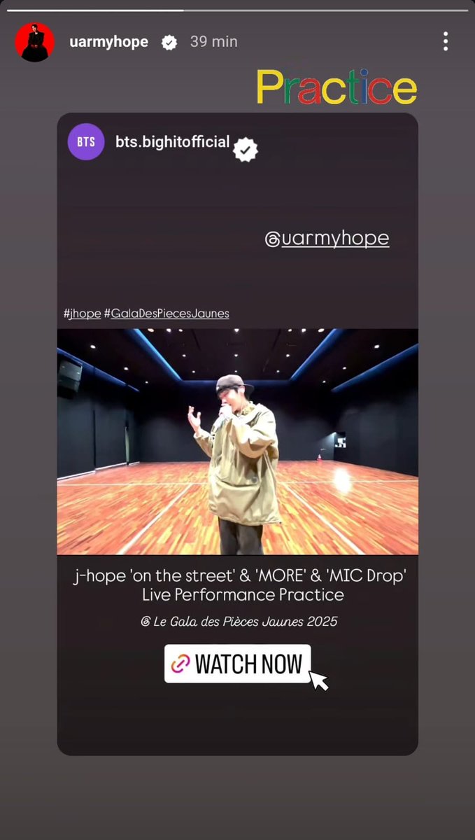 BTSAnswerBr's tweet photo. 📱INSTAGRAM -- #JHOPE (@.uarmyhope) story;

*Hobi repostou o story da conta do BTS! https://t.co/VmyjU5lJfw