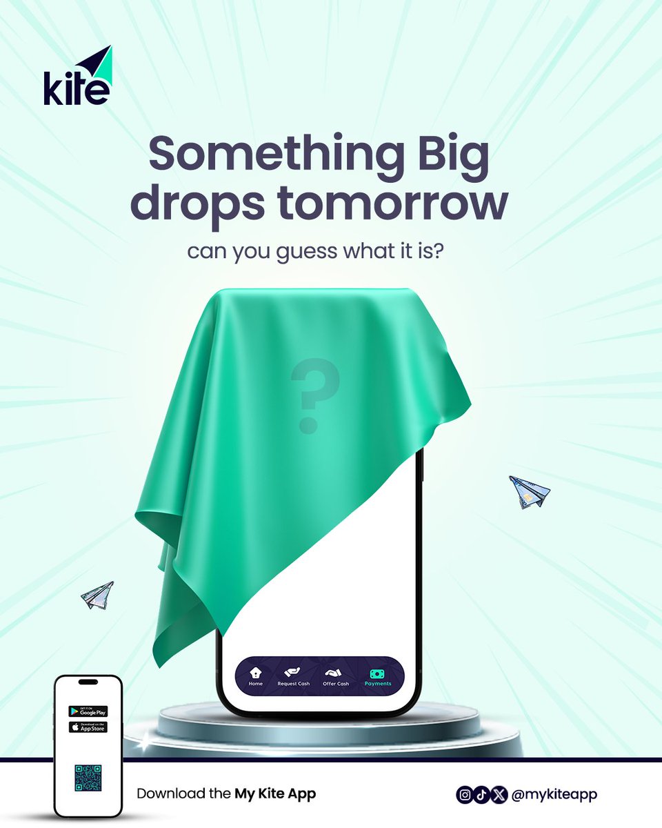 MyKiteApp's tweet image. 🤔 Riddle Time!

I’m something you don’t realize you need,

I take stress away with ease, indeed!

I’ll soon be in your hands, light and bright…

What am I?

Drop your guesses below! 👇

#MyKiteApp #RiddleTime #AnticipationMode #PayWithKite 
FCMB ? 🤔