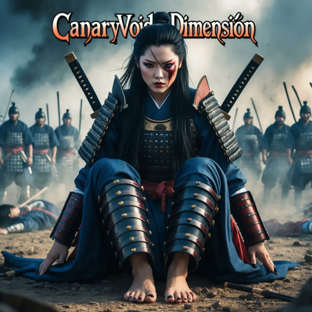 CanaryVoid's tweet photo. The Honor of the Last Samurai ⚔️ – A Legend Forged in Blood
🏯 The battle is over, but her legacy lives on.
🎨 Custom banners & logos from €15
💰 PayPal & Bizum
📩 DM for commissions
🔗 IG | FB
#Samurai #DarkArt #CanaryVoid #DigitalArt #FantasyArt #Warrior #DarkSamurai https://t.co/P8E7Jy3zvC