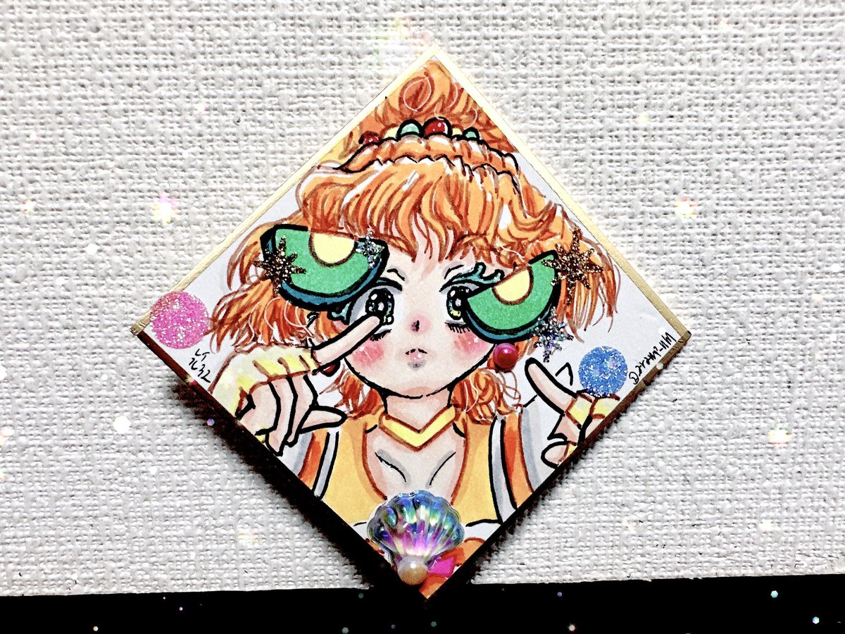 プリキュア「6/23のお題「一之瀬みのり/キュアパパイア」より...キュアパパイア!マジでビ」|あらんぷのイラスト