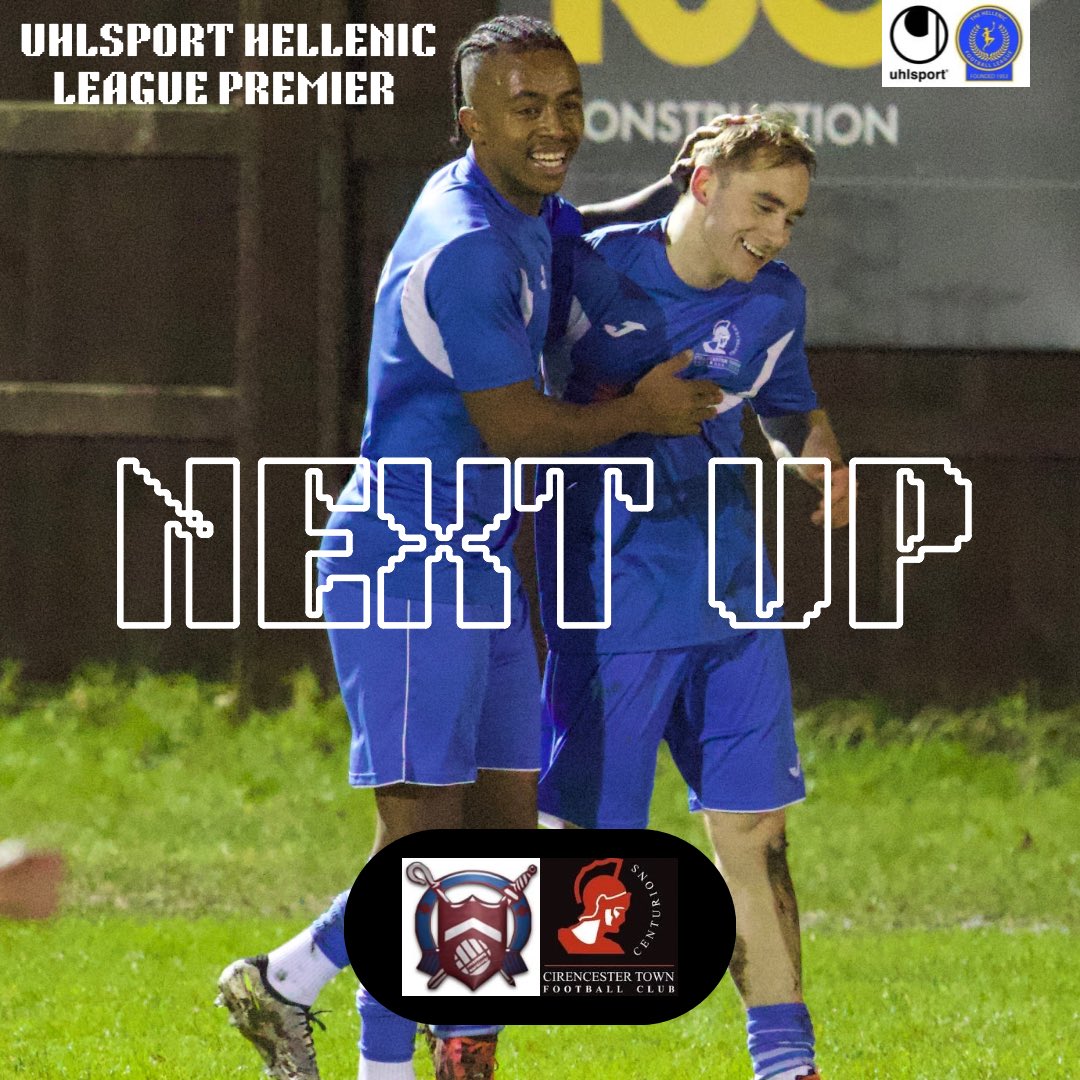 🛣️NEXT UP!

Another away fixture for Ciren this weekend as we travel to Cossham Street to face <a href="/MangotsfieldUtd/">Mangotsfield United FC</a> 🔴⚫️

🆚 <a href="/MangotsfieldUtd/">Mangotsfield United FC</a>
🏟️ Cossham Street (BS16 9EN)
⏰ 15:00PM KO
🏆 UHLSPORT Hellenic League Premier
📸 <a href="/mr_bikesalot/">Graham Hill</a> 

#Centurions