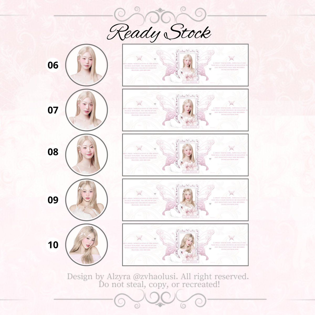 Help repost ? thankyouu!

Haloo! aku bawa layout ready stock wony blonde terbaru yang bisa sung kalian jemput melalui dm! harga 9000/ea ya! ayo jajan!💗
#zonauang️
