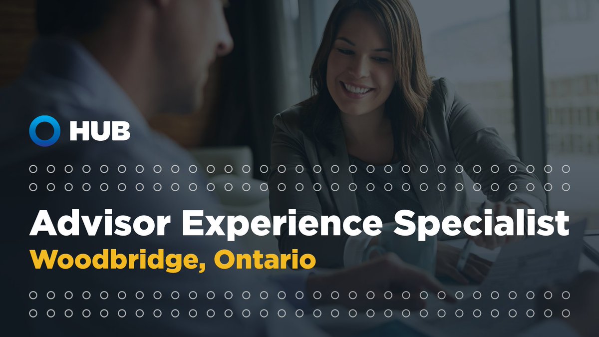 HUB is hiring! We're looking for a dynamic Advisors Experience Specialist to join our team in Woodbridge, Ontario. In this role, you'll be key in onboarding and supporting new independent advisors, ensuring they have the knowledge and tools for success. hubinternational.wd1.myworkdayjobs.com/HUBInternation…