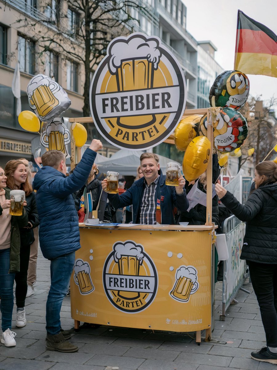 danruse76's tweet image. Freibier Partei
#BTW2025 #ideogram2 #ai