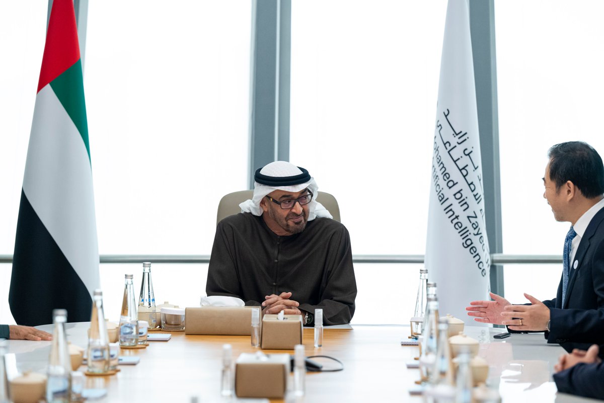 Today, we had the distinct honor of welcoming His Highness Sheikh Mohamed bin Zayed Al Nahyan, President of the UAE, to <a href="/mbzuai/">MBZUAI</a>.

<a href="/MohamedBinZayed/">محمد بن زايد</a>