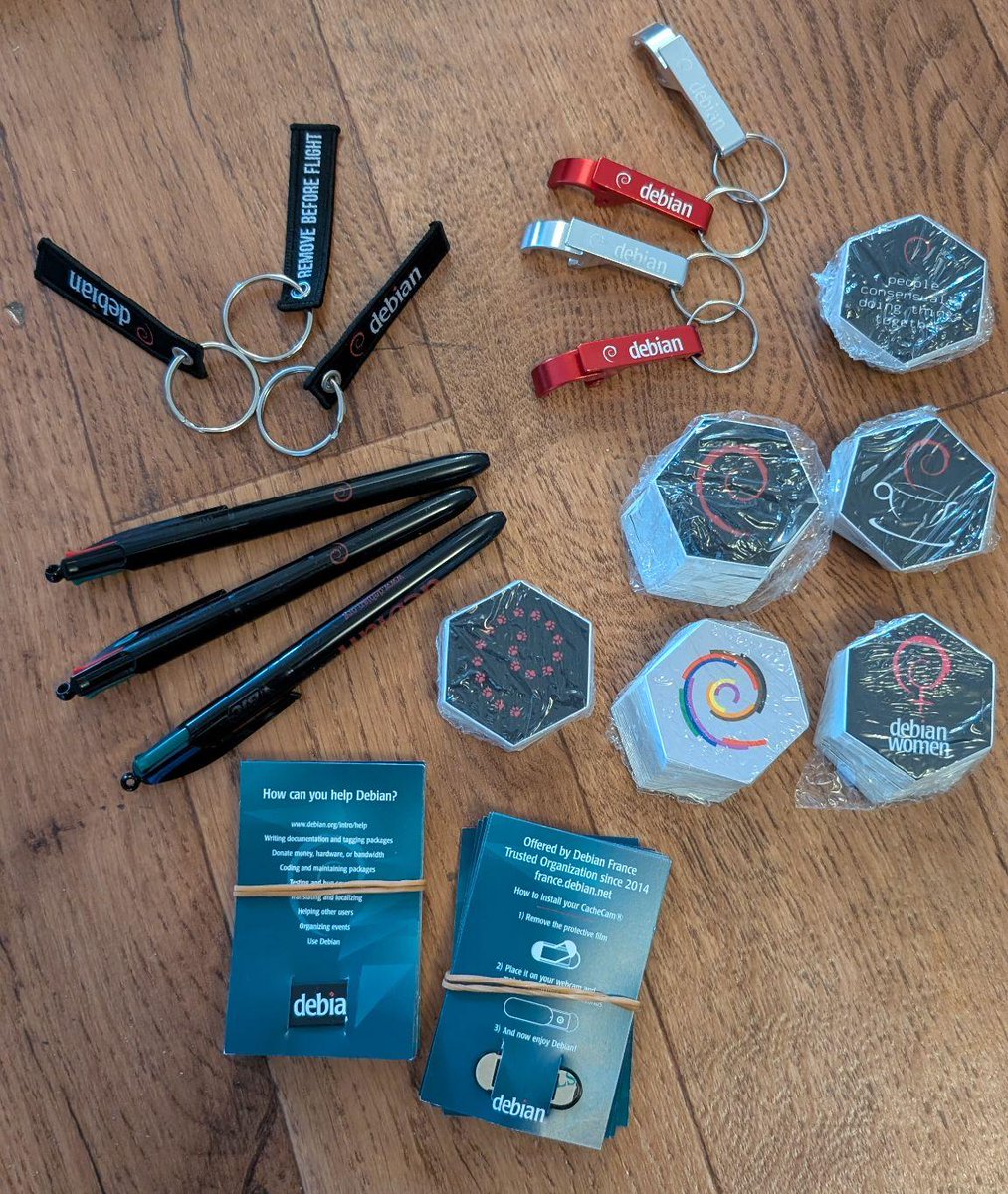 Debian France tweet media
