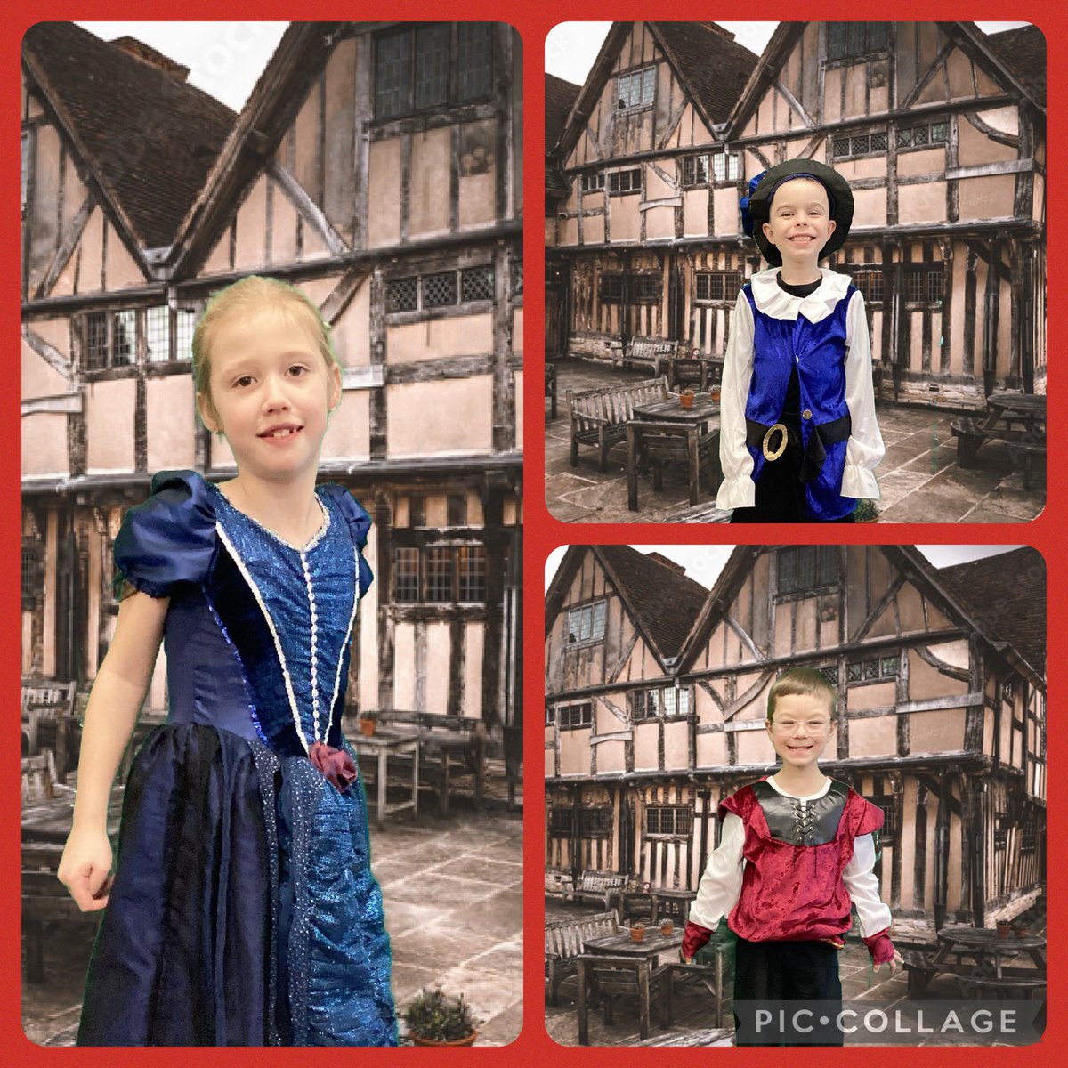 We went back to the Tudor times. 👑