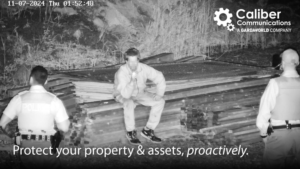 Our mission is the early detection and proactive deterrence of crime; to protect your assets. When this individual was detected trespassing on an active #construction site, our Video Monitoring team intervened and #Police were dispatched.

Learn more: bit.ly/3Kk2aHW