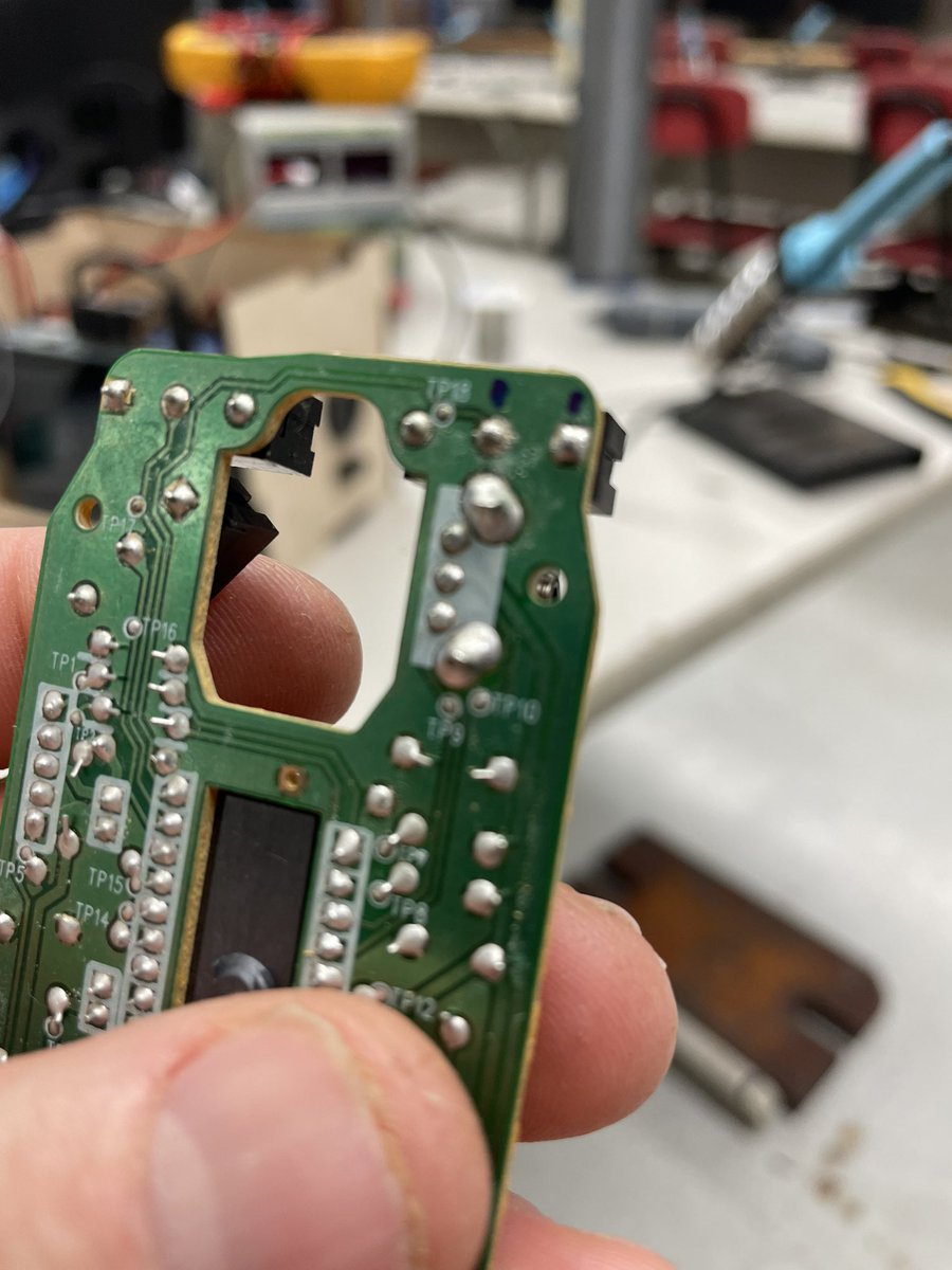 Ever take apart a usb computer mouse to solder wires to the board? We’re automating something in Windows with an external switch.  #cte #electronics #STEMeducation #stem #achs #sequoits #soldering