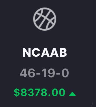 BigfellaATM's tweet image. #CBB #SpittinWinners #EnjoyTheSpoils #SavageDegen #BETS #Gambling #SportsBetting #