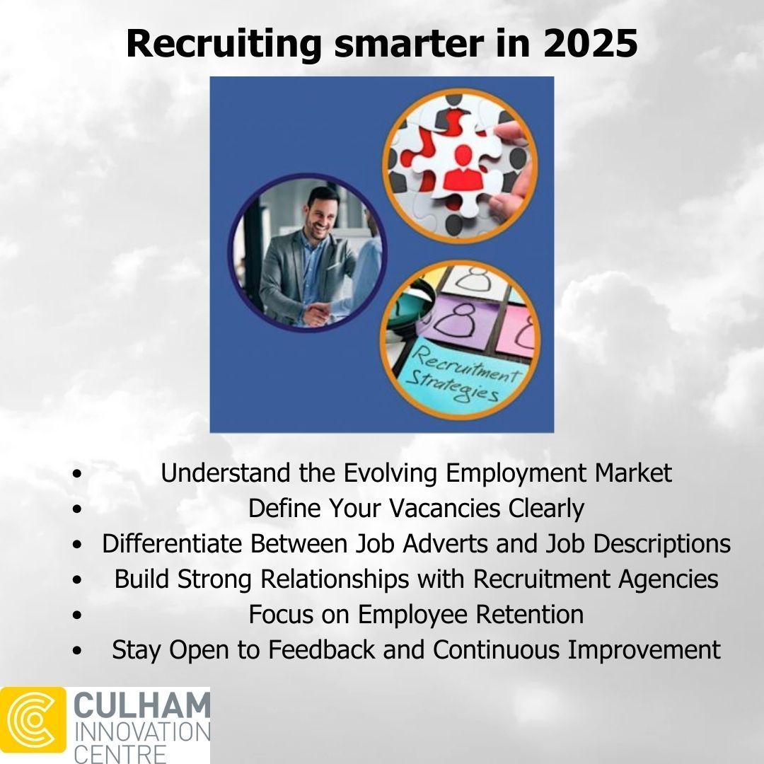 Tips for recruiting smarter in 2025.

To read more please click on the link below- 
buff.ly/3PXUZaM