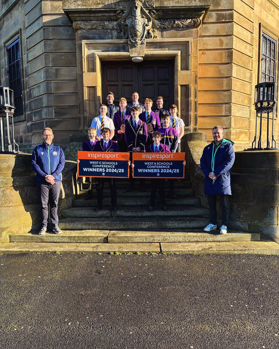 Marr College - West A &amp; C Schools Conference Winners 2024/25 

🏆 Whole School Confernece Winners 
🥇 1st XV Confernece Winners 
🥇 U16 Conference Winners 
🥈 U15 Conference Runners up 
💪 S1 &amp; S2 unbeaten 

Another fantastic season for <a href="/MarrColOfficial/">Marr College</a> <a href="/MarrRugby/">Marr Rugby</a>