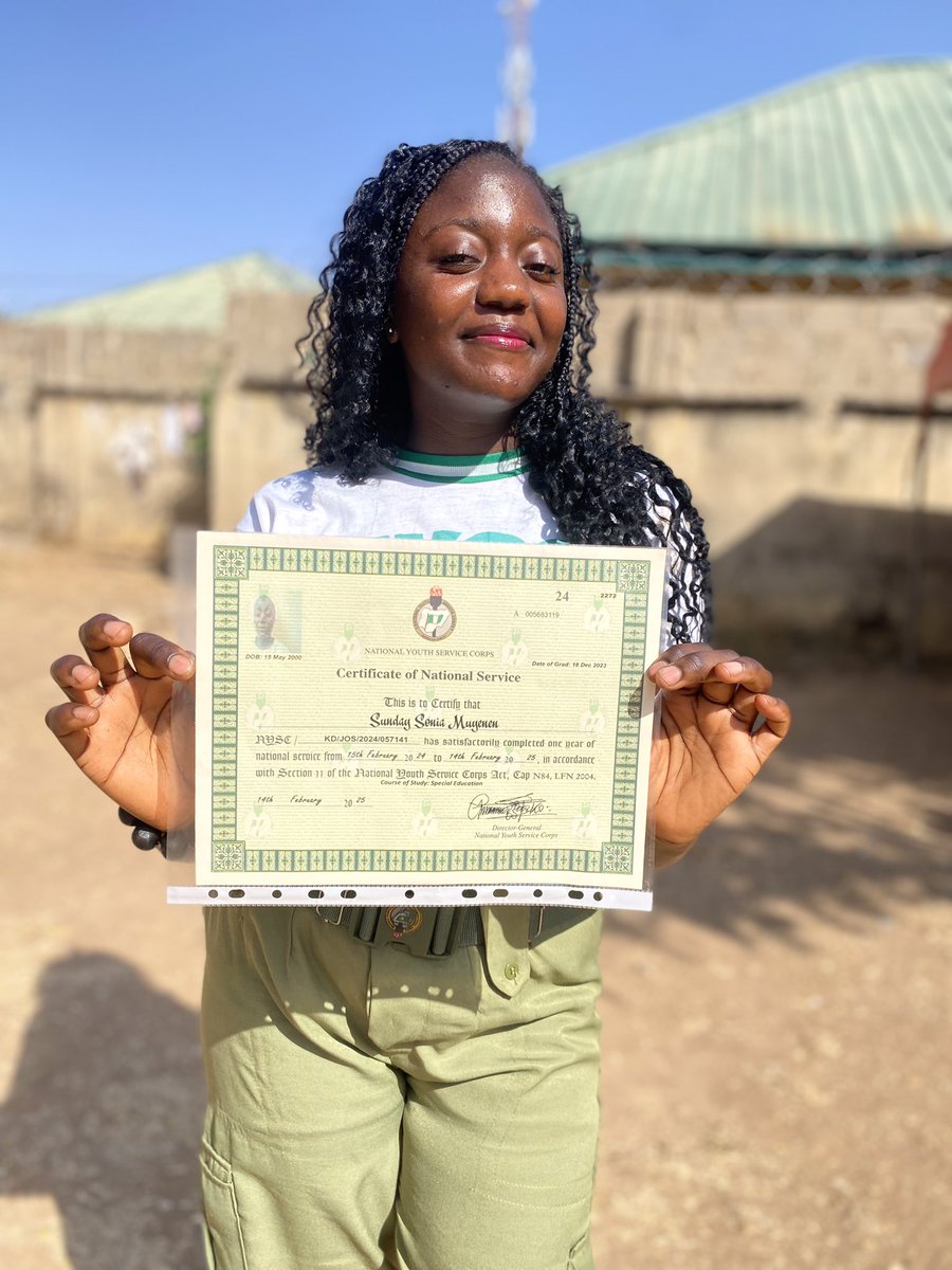 Been there, Done that.
#NYSC