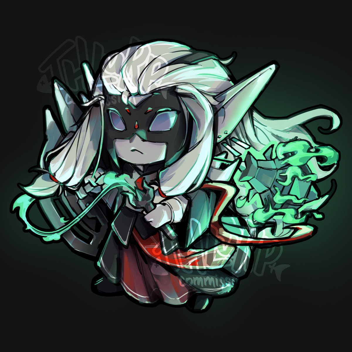 <a href="/SketchSketcher/">Nat 🐀</a>'s little guy!!!! commissioned by <a href="/FiachDubbh/">Fiach</a> :DDDDDDD