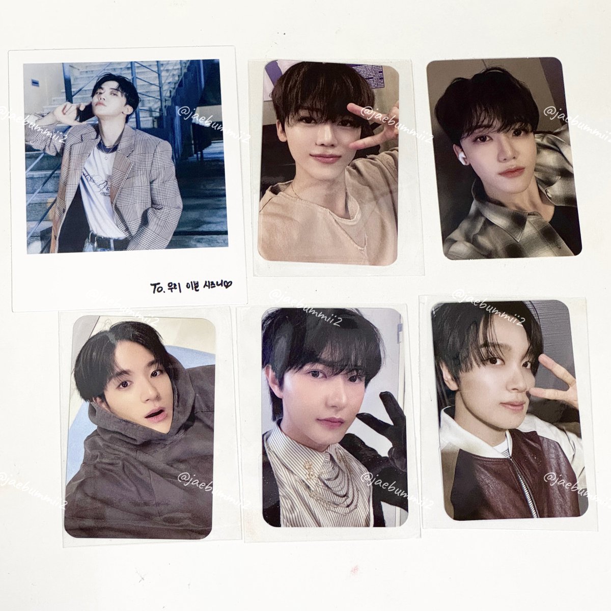jaebummii2's tweet photo. พร้อมส่ง 🎀

💖All แจมิน 3 ใบ(โพลารอยด์,เบเน,บั้ม) 320.-
🌸เบเน cafe เจโน่ 290.-
💘เบเน fansign อินจุน เหรินจวิ้น 250.-
💓เบเน fansign แฮชาน 80.-

♡ jaemin jeno renjun haechan ♡ 

ค่าส่ง เหมา 40 บาท🐷
สนใจ dm ได้เลยนะคะ 💕

#THEDnDxNCTDREAM #ตลาดนัดnctdream #ตลาดนัดnct https://t.co/x0UoPAe5nR