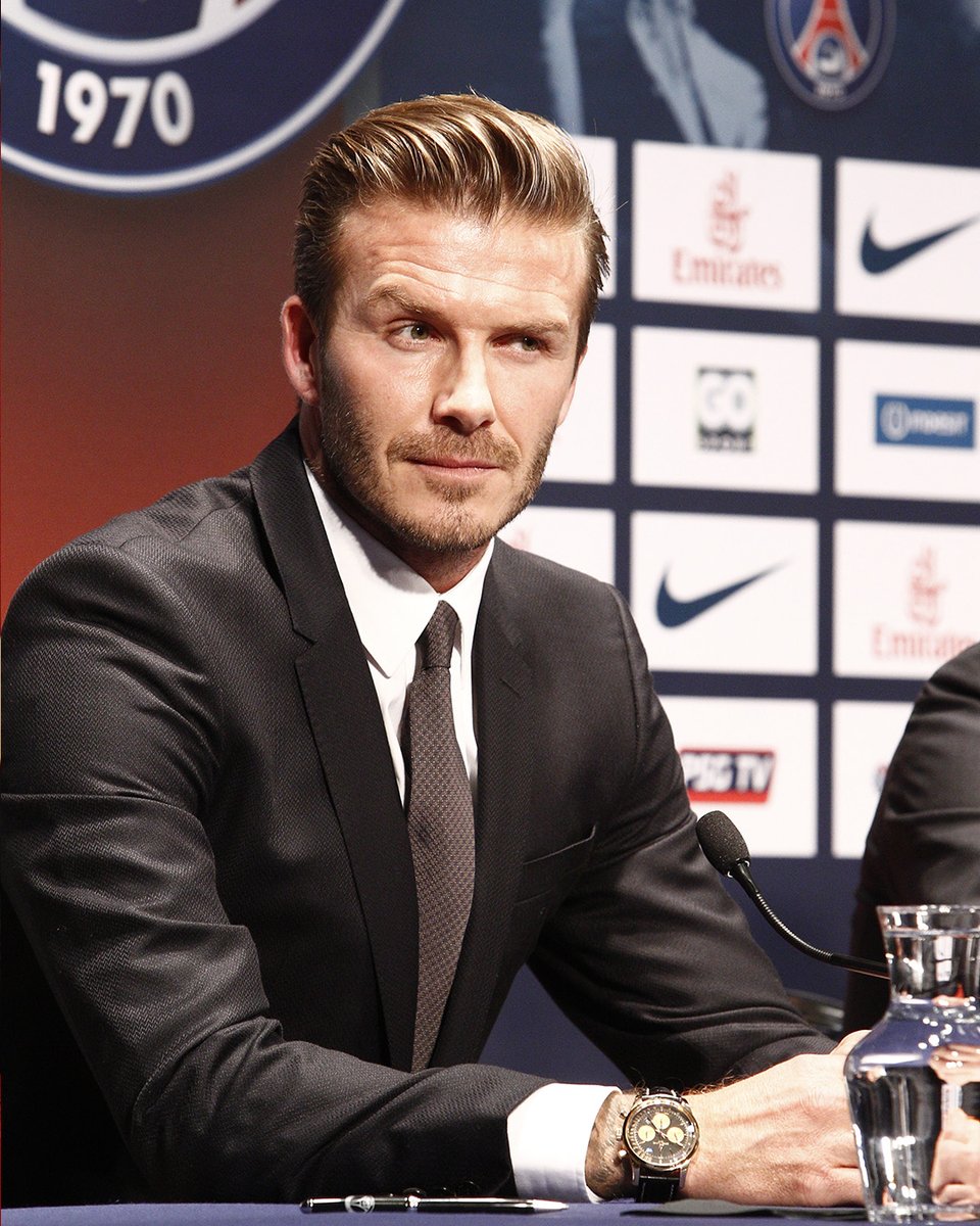 🗓️🔙 - 2013 12 years ago today, David Beckham joined Paris Saint