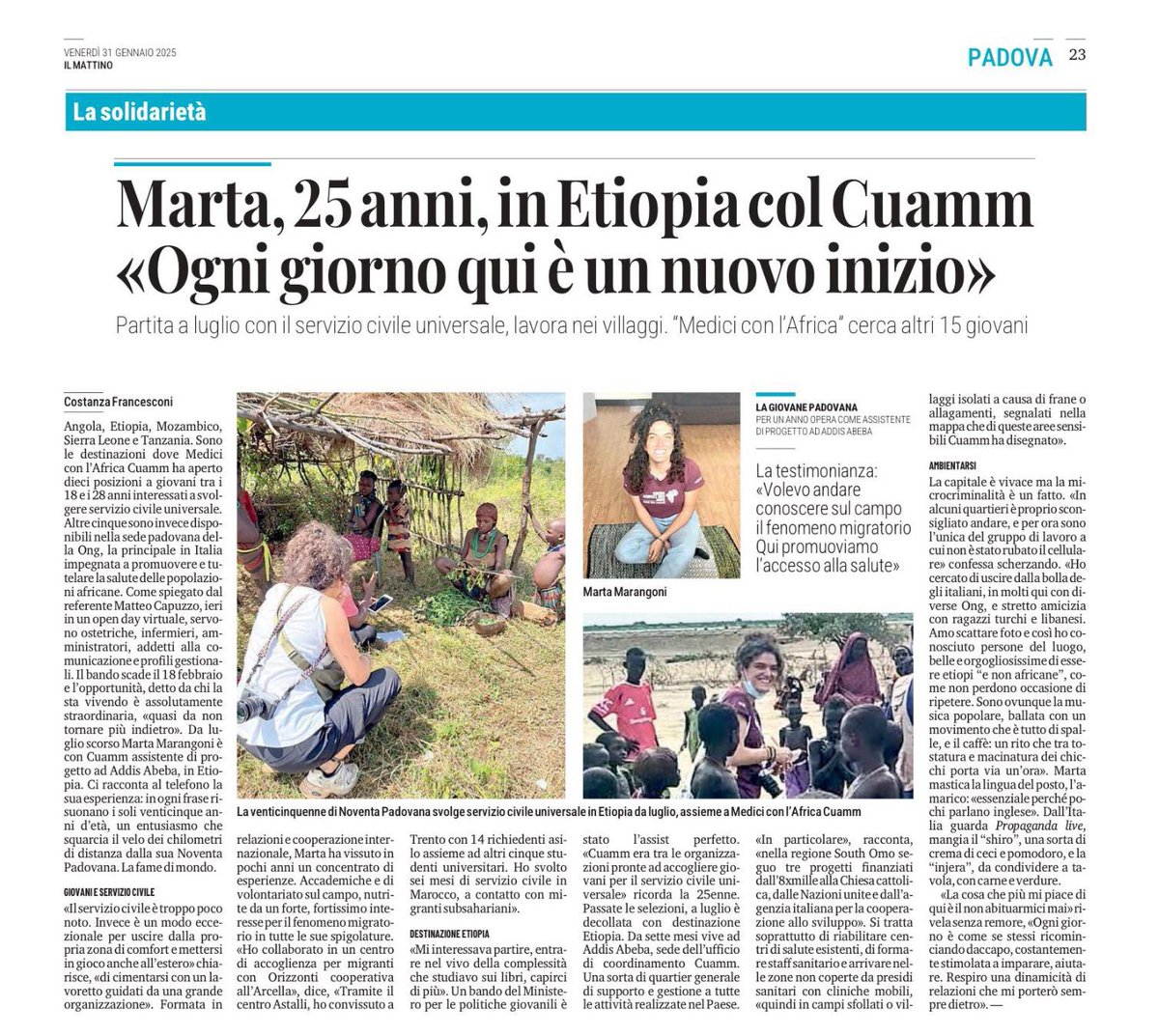 Marta con la fame di mondo e la sete di Propaganda Live <a href="/welikeduel/">Propaganda Live</a> 😊✨