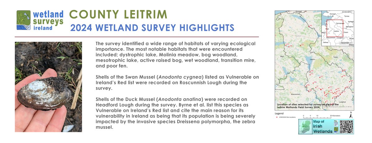 Wetland Surveys Ireland (@wetlandsurveys) on Twitter photo With World Wetlands Day coming up on February 2nd, we're sharing some highlights from the field surveys Wetland Surveys Ireland undertook on wetlands in County Leitrim in 2024. #npws #mapofirishwetlands
<a href="/leitrimcoco/">Leitrim County Council</a> With World Wetlands Day coming up on February 2nd, we're sharing some highlights from the field surveys Wetland Surveys Ireland undertook on wetlands in County Leitrim in 2024. #npws #mapofirishwetlands
<a href="/leitrimcoco/">Leitrim County Council</a>