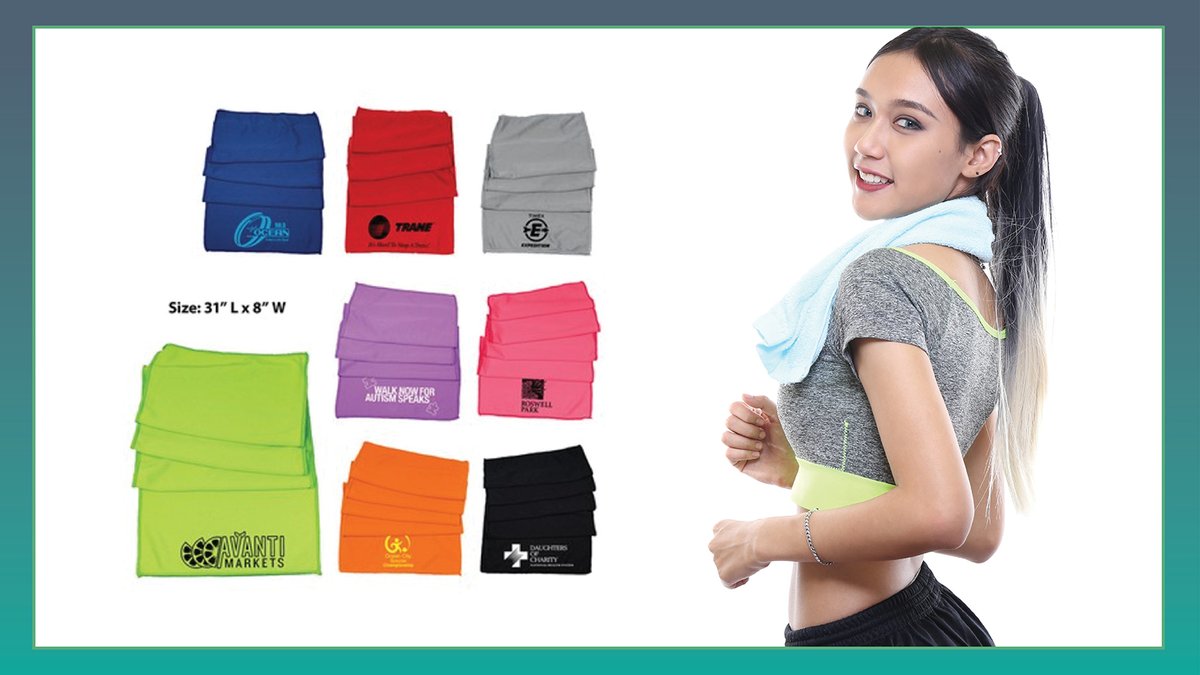 WHP_Promo's tweet image. 🔥 Stay Cool, Look Cooler!
Beat the heat with the Cooling Towel – a must-have for outdoor events, move-in days, or giveaways. Just wet, wring, and wear for instant relief.
✨ Lightweight and machine washable.
✔️ Custom branding available.
#StudentHousing #CoolBranding #SummerVibe