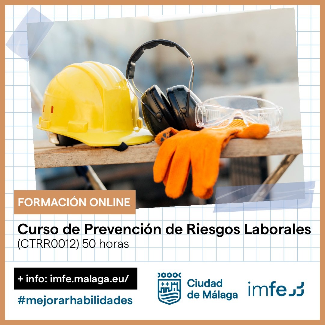 malagaimfe's tweet photo. 👷🏻♂️ La Unidad de #Formación del #IMFE organiza un #curso online de '#Prevención de #RiesgosLaborales'.
📅 Del 12/02/2025 al 12/03/2025
💻 #Online
⏰ 50 horas
📝 Inscripciones hasta el 12 de febrero: https://t.co/yfHl7K1F5f
#Málaga #IMFEMálaga #Cursos #FormaciónOnline
@malaga https://t.co/XARsOyIarI